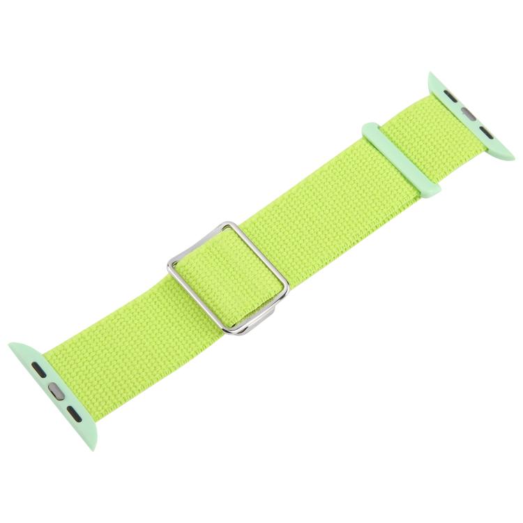 For Apple Watch 46mm / 49mm / 45mm / 44mm Magnetic Buckle Reflective Nylon Watch Band