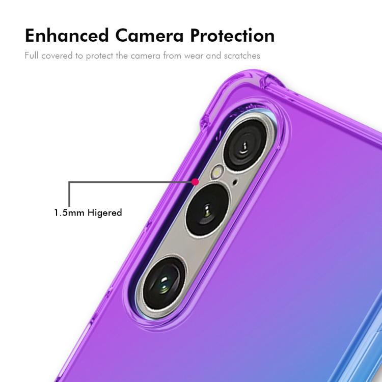 For Sony Xperia 1 VII ENKAY Hat-Prince Gradient Airbag TPU Phone Case