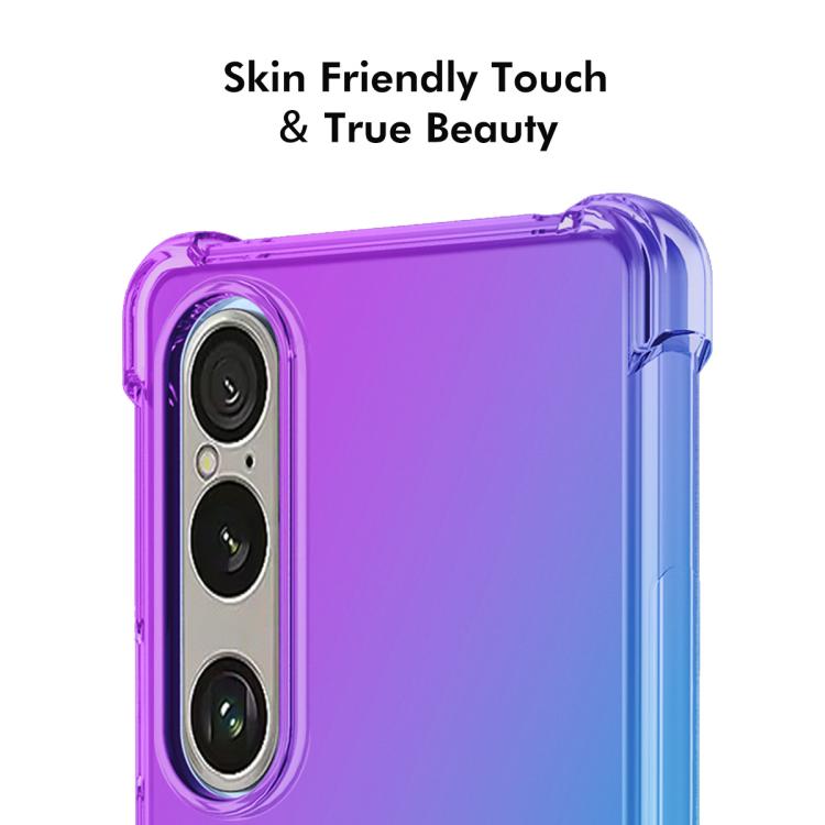 For Sony Xperia 1 VII ENKAY Hat-Prince Gradient Airbag TPU Phone Case