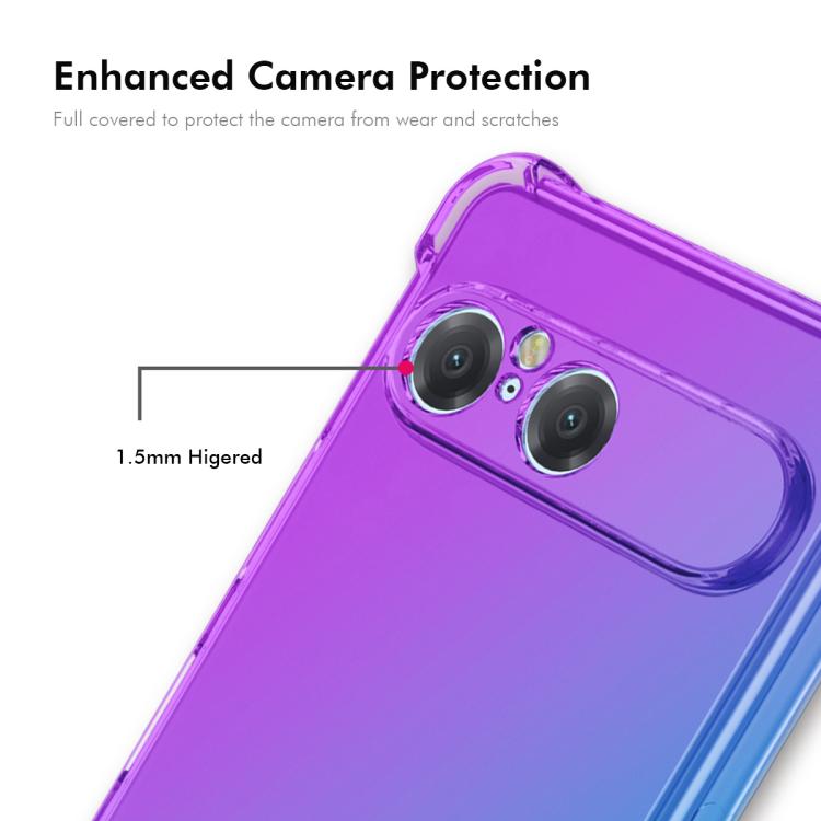 For Sony Xperia 10 VII ENKAY Hat-Prince Gradient Airbag TPU Phone Case