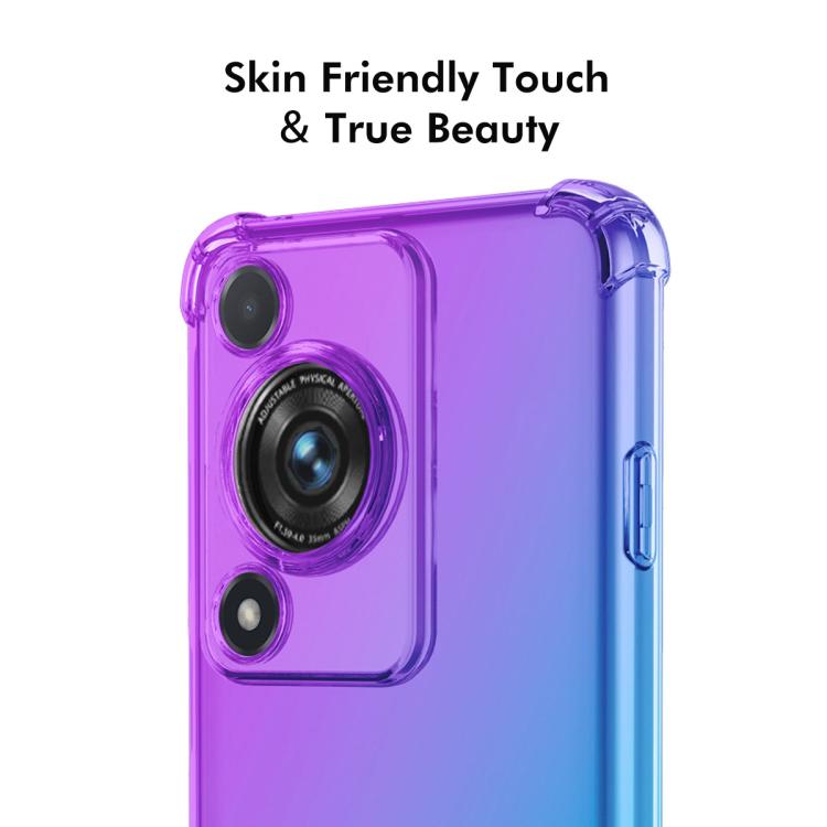 For Huawei nova Y72 / Y72S / Enjoy 70 ENKAY Hat-Prince Gradient Airbag TPU Phone Case