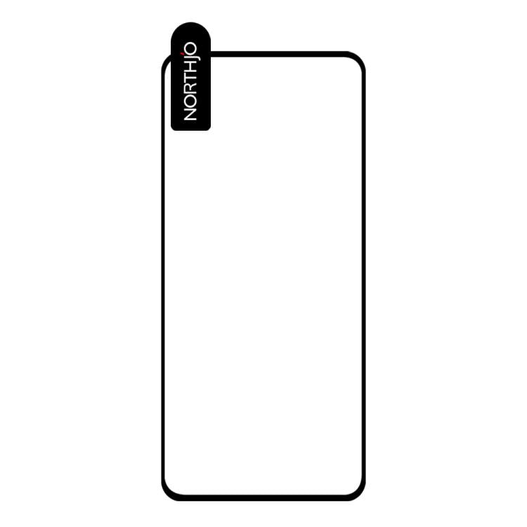 For Motorola Moto G Power 2025 5G NORTHJO A++ 0.3mm Full Glue Silk Printing Tempered Glass Film