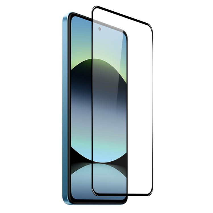 For Xiaomi Redmi Note 14 4G 164.84mm NORTHJO A++ 0.3mm Full Glue Silk Printing Tempered Glass Film