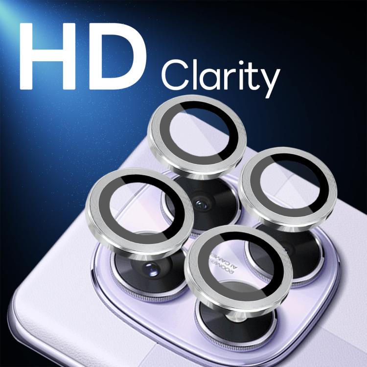 For Xiaomi Redmi Note 14 Pro 5G NORTHJO Camera Lens Protector CD Metal Ring Tempered Glass Film
