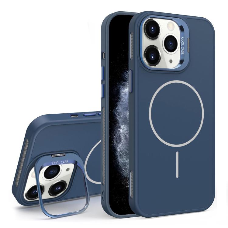 For iPhone 11 Pro Max Organic Silicone Lens Holder MagSafe Phone Case