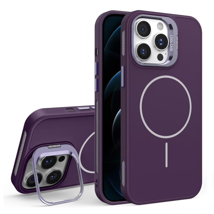 For iPhone 12 Pro  Max Organic Silicone Lens Holder MagSafe Phone Case
