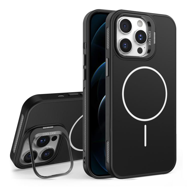 For iPhone 12 Pro  Max Organic Silicone Lens Holder MagSafe Phone Case
