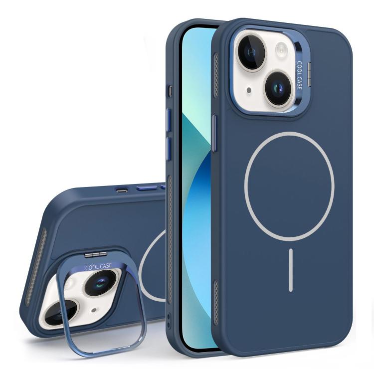 For iPhone 13 Organic Silicone Lens Holder MagSafe Phone Case