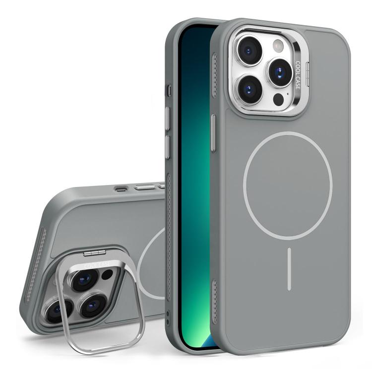 For iPhone 13 Pro Max Organic Silicone Lens Holder MagSafe Phone Case