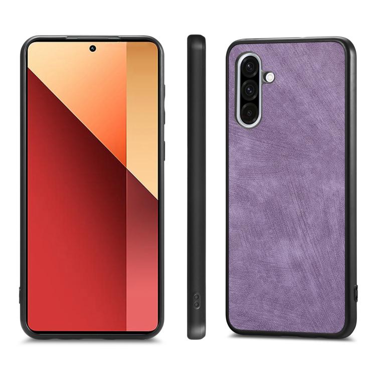 For Samsung Galaxy A56 5G Vintage Leather PC Back Cover Phone Case