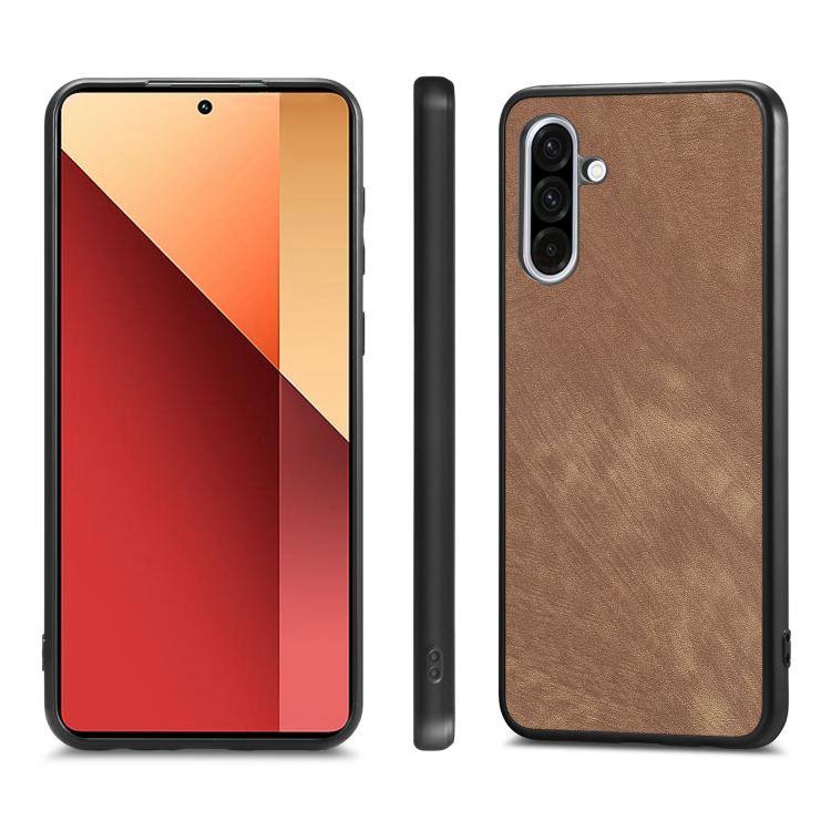 For Samsung Galaxy A56 5G Vintage Leather PC Back Cover Phone Case