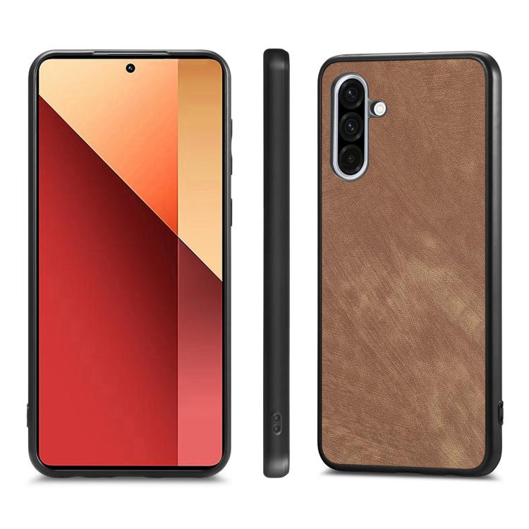 For Samsung Galaxy A36 5G Vintage Leather PC Back Cover Phone Case