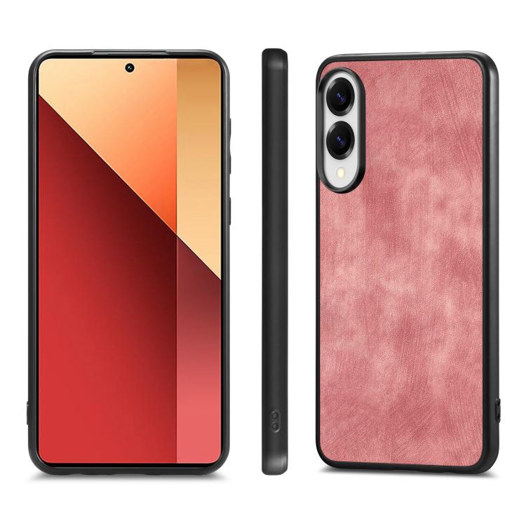 For Samsung Galaxy S25 Edge 5G Vintage Leather PC Back Cover Phone Case