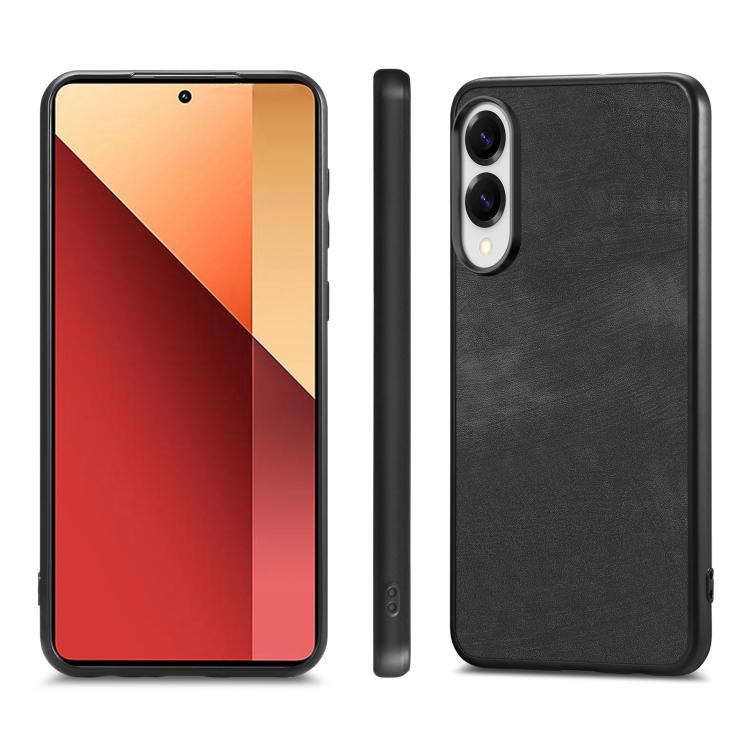 For Samsung Galaxy S25 Edge 5G Vintage Leather PC Back Cover Phone Case