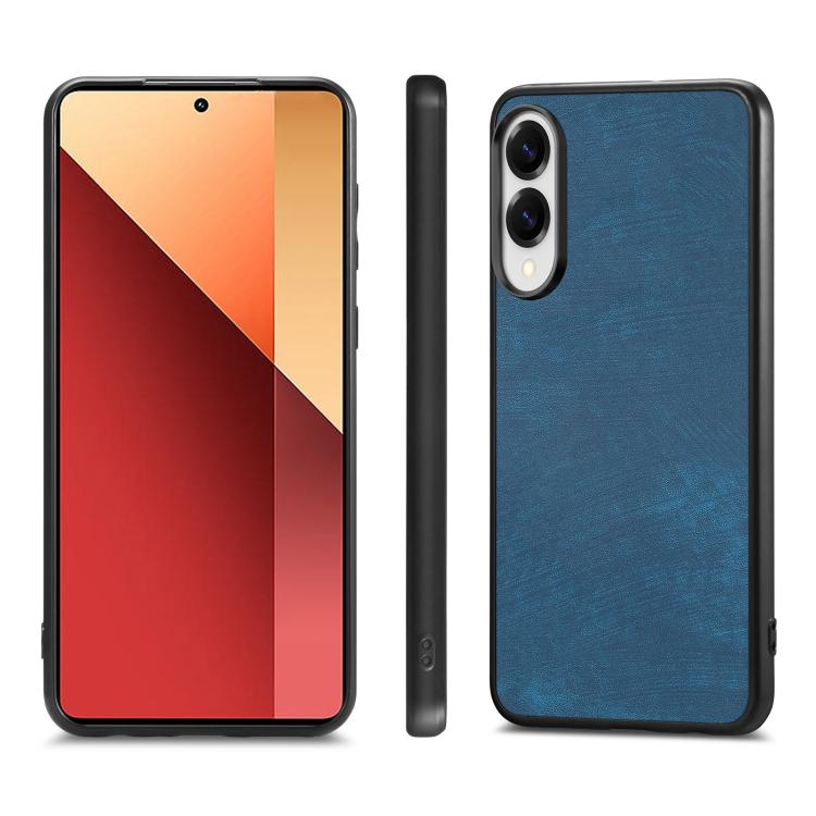 For Samsung Galaxy S25 Edge 5G Vintage Leather PC Back Cover Phone Case