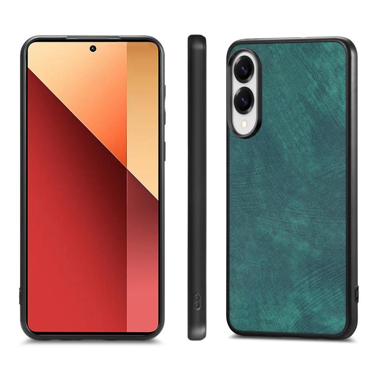 For Samsung Galaxy S25 Edge 5G Vintage Leather PC Back Cover Phone Case