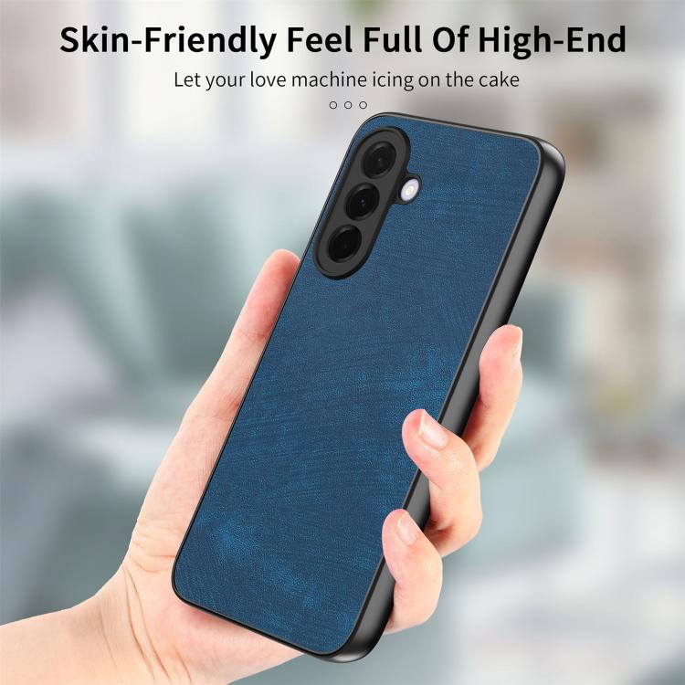 For Samsung Galaxy A37 5G Vintage Leather PC Back Cover Phone Case