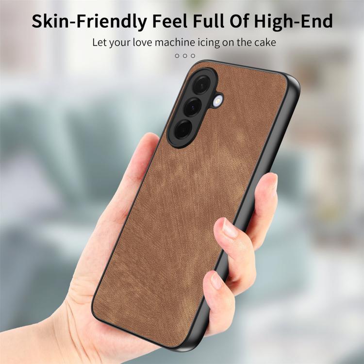 For Samsung Galaxy A37 5G Vintage Leather PC Back Cover Phone Case