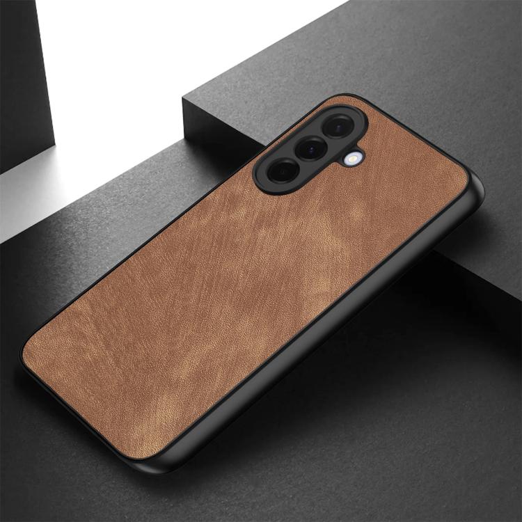 For Samsung Galaxy A37 5G Vintage Leather PC Back Cover Phone Case