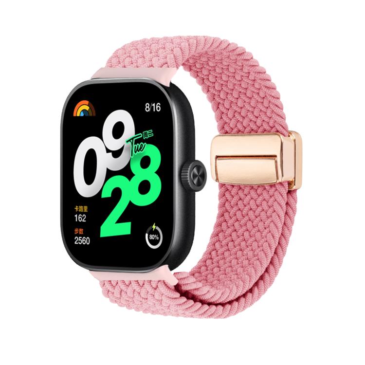 For Xiaomi Band  10 Pro / Redmi Watch 6 / 5 Magnetic Buckle Loop Braided Watch Band