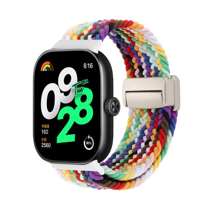 For Xiaomi Band  10 Pro / Redmi Watch 6 / 5 Magnetic Buckle Loop Braided Watch Band