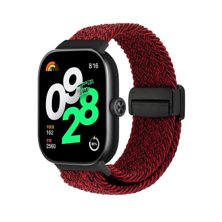For Xiaomi Band  10 Pro / Redmi Watch 6 / 5 Magnetic Buckle Loop Braided Watch Band