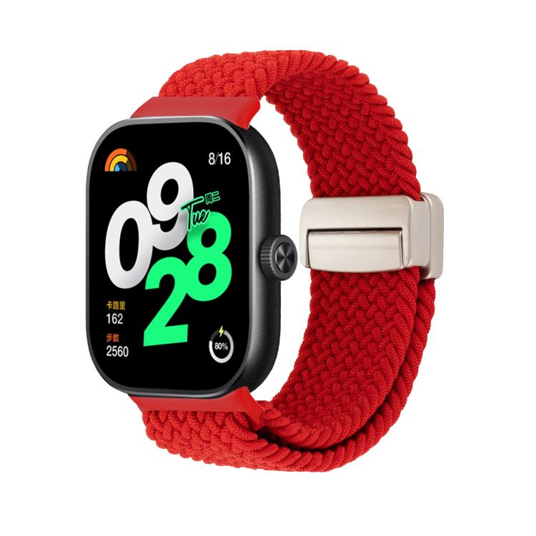 For Xiaomi Band  10 Pro / Redmi Watch 6 / 5 Magnetic Buckle Loop Braided Watch Band