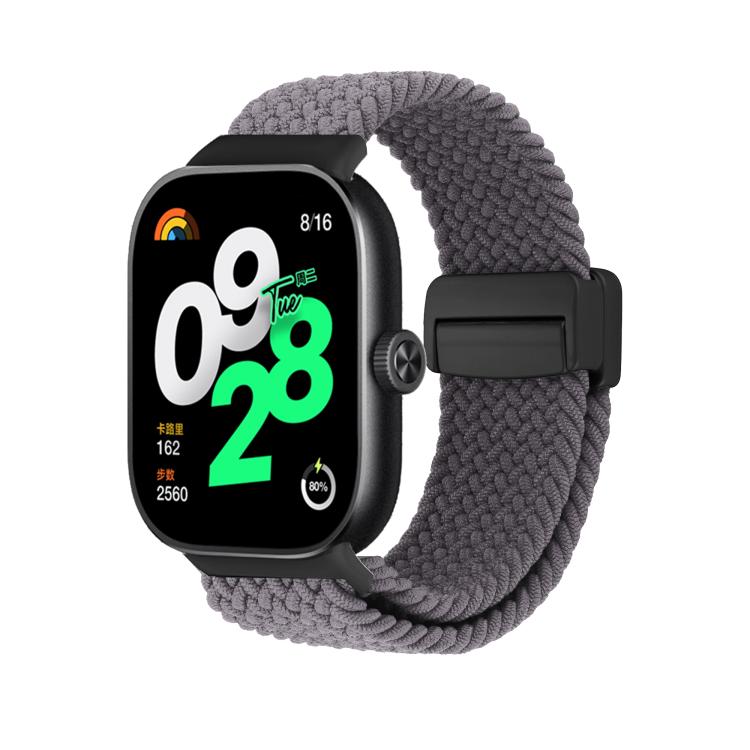 For Xiaomi Band  10 Pro / Redmi Watch 6 / 5 Magnetic Buckle Loop Braided Watch Band