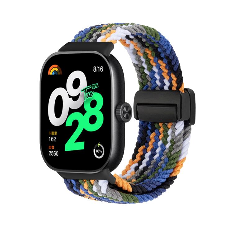 For Xiaomi Band  10 Pro / Redmi Watch 6 / 5 Magnetic Buckle Loop Braided Watch Band