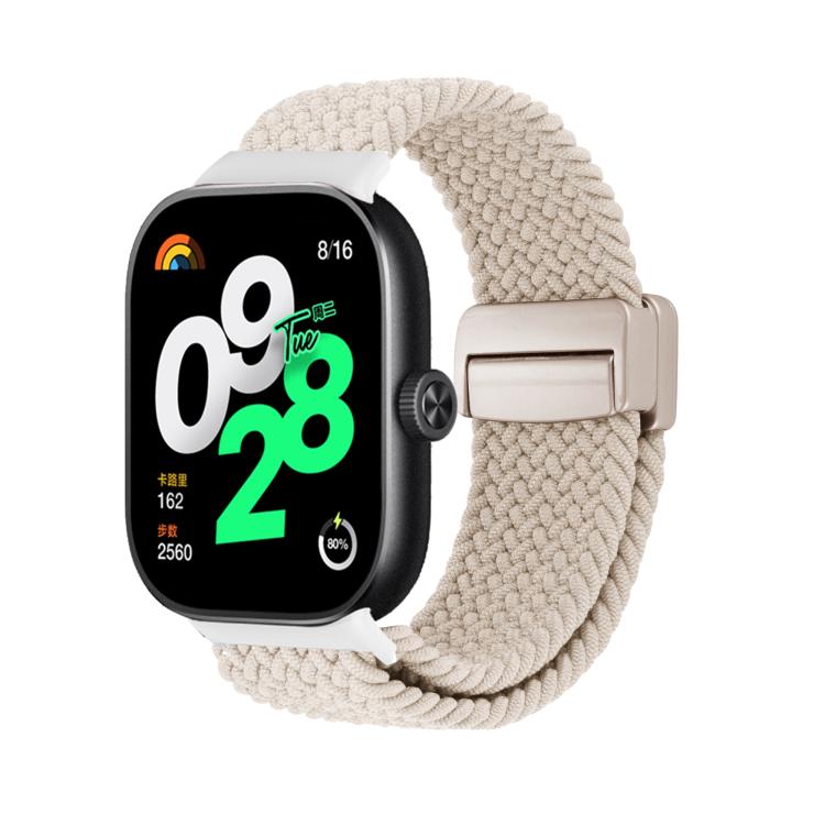 For Xiaomi Band  10 Pro / Redmi Watch 6 / 5 Magnetic Buckle Loop Braided Watch Band
