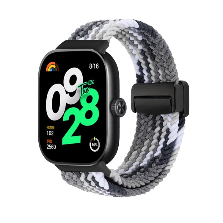 For Xiaomi Band  10 Pro / Redmi Watch 6 / 5 Magnetic Buckle Loop Braided Watch Band