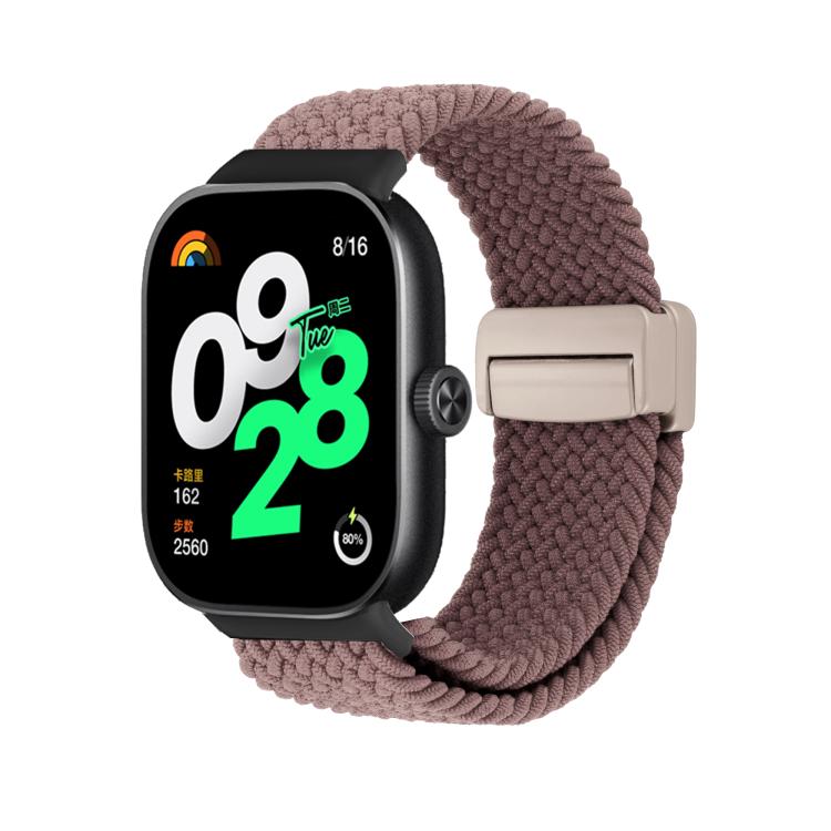 For Xiaomi Band  10 Pro / Redmi Watch 6 / 5 Magnetic Buckle Loop Braided Watch Band