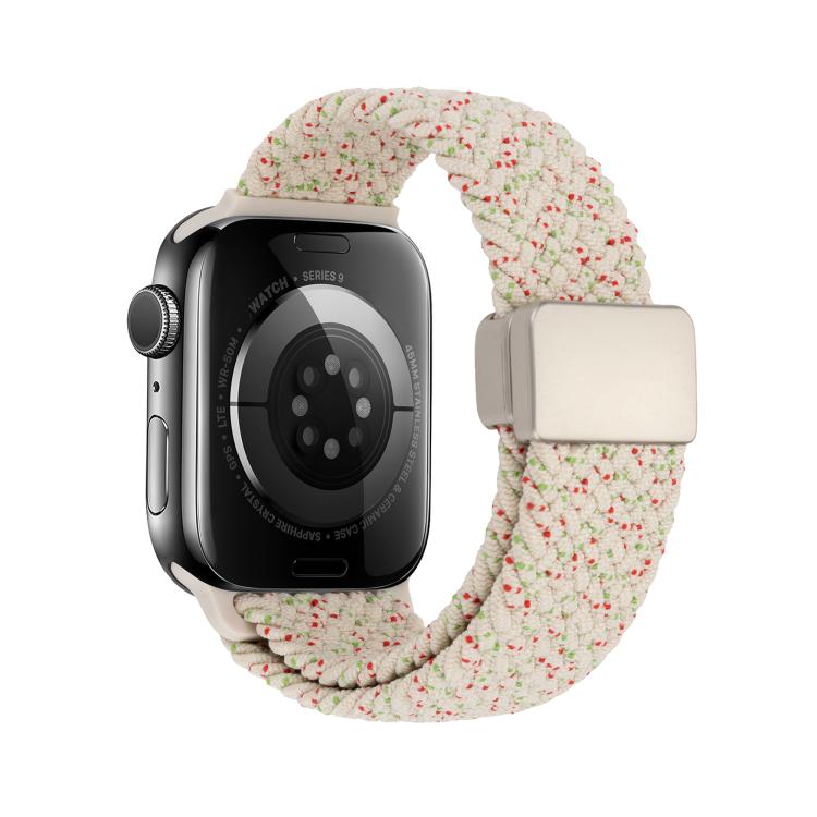 For Apple Watch 42mm / 41mm / 40mm / 38mm Magnetic Buckle Loop Woven Watch Band