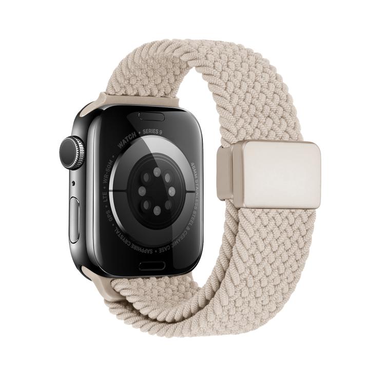 For Apple Watch 42mm / 41mm / 40mm / 38mm Magnetic Buckle Loop Woven Watch Band