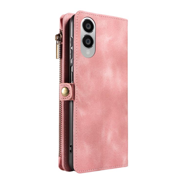 For Samsung Galaxy S25 Edge 5G Fantasy Multifunctional Zipper Wallet Leather Phone Case