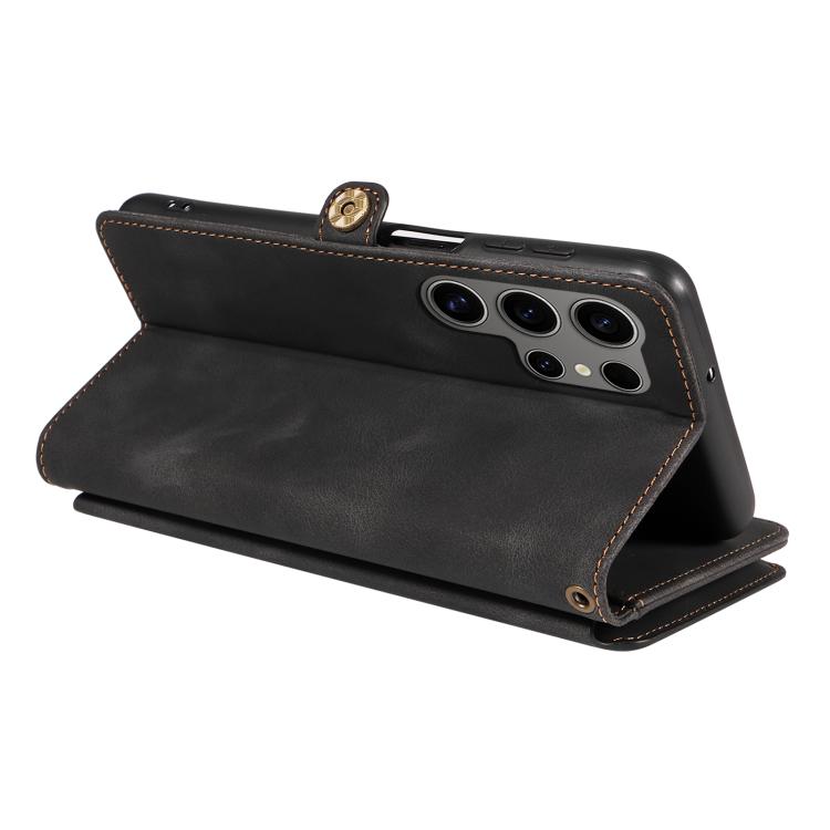 For Samsung Galaxy S25 Ultra 5G Fantasy Multifunctional Zipper Wallet Leather Phone Case