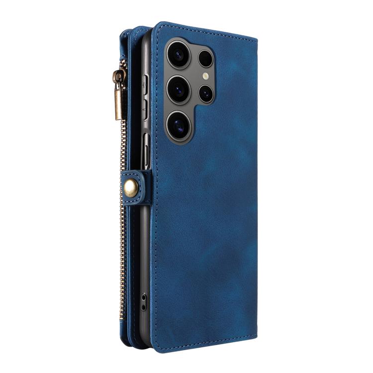For Samsung Galaxy S25 Ultra 5G Fantasy Multifunctional Zipper Wallet Leather Phone Case