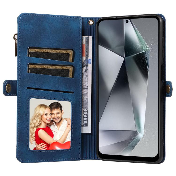 For Samsung Galaxy S25 Ultra 5G Fantasy Multifunctional Zipper Wallet Leather Phone Case