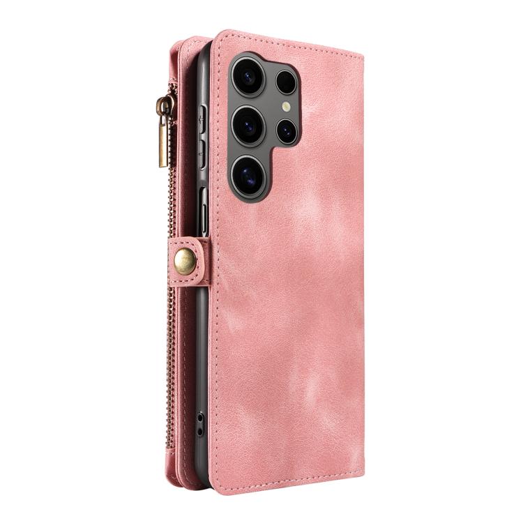 For Samsung Galaxy S25 Ultra 5G Fantasy Multifunctional Zipper Wallet Leather Phone Case