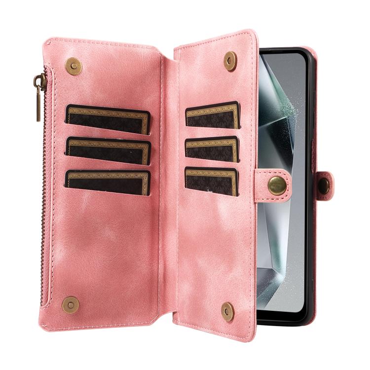 For Samsung Galaxy S25 Ultra 5G Fantasy Multifunctional Zipper Wallet Leather Phone Case