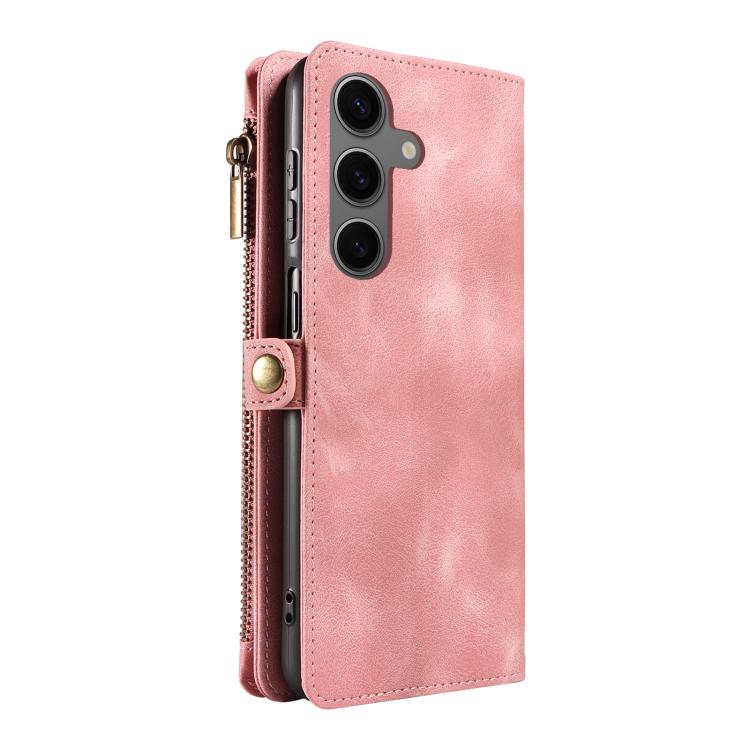 For Samsung Galaxy S24 FE 5G Fantasy Multifunctional Zipper Wallet Leather Phone Case