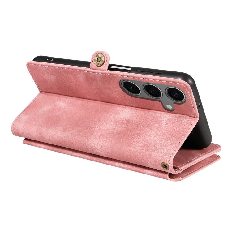 For Samsung Galaxy S24 FE 5G Fantasy Multifunctional Zipper Wallet Leather Phone Case