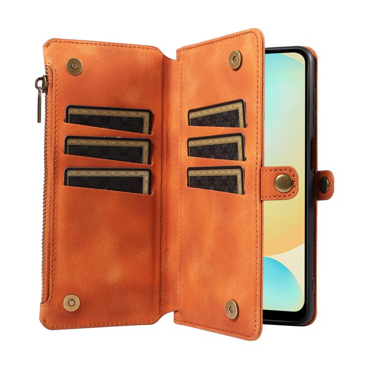 For Samsung Galaxy S24 FE 5G Fantasy Multifunctional Zipper Wallet Leather Phone Case