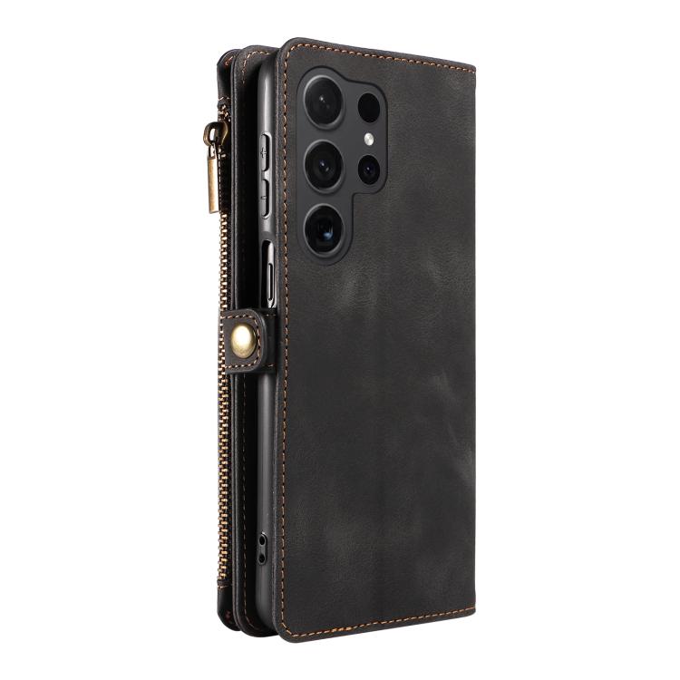 For Samsung Galaxy S24 Ultra 5G Fantasy Multifunctional Zipper Wallet Leather Phone Case