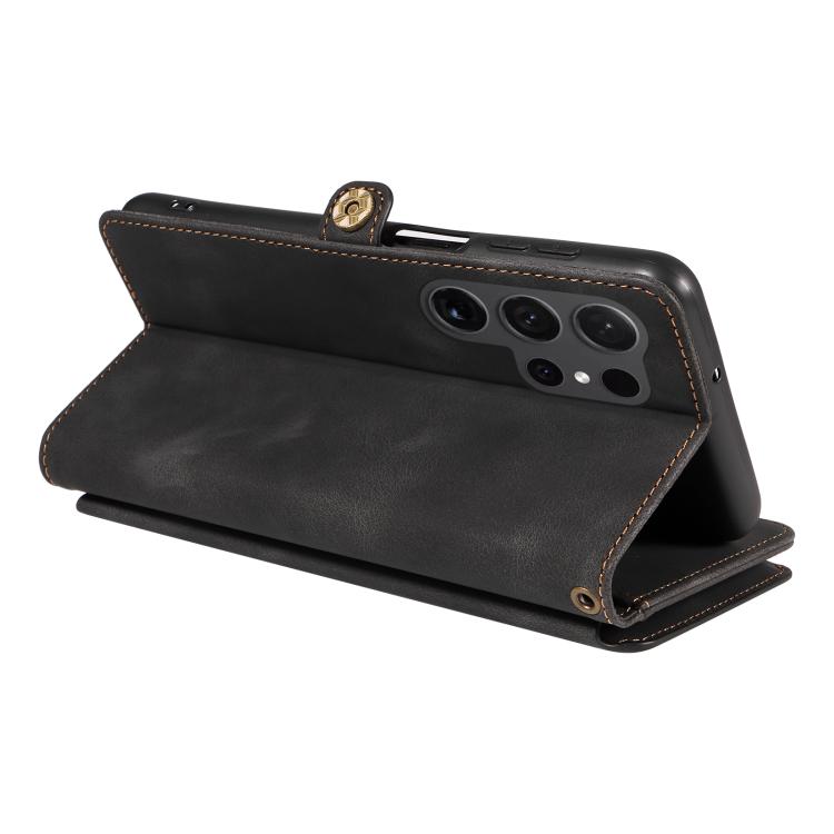 For Samsung Galaxy S24 Ultra 5G Fantasy Multifunctional Zipper Wallet Leather Phone Case