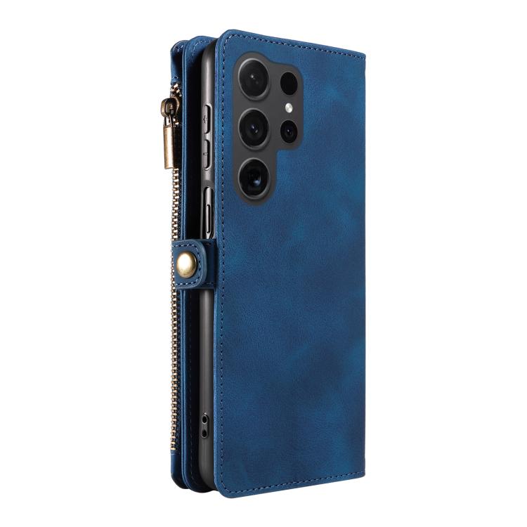 For Samsung Galaxy S24 Ultra 5G Fantasy Multifunctional Zipper Wallet Leather Phone Case