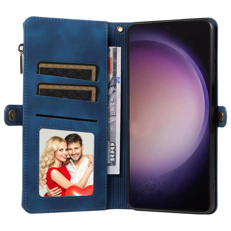 For Samsung Galaxy S24 Ultra 5G Fantasy Multifunctional Zipper Wallet Leather Phone Case
