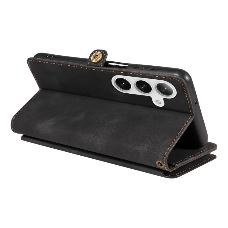 For Samsung Galaxy S24+ 5G Fantasy Multifunctional Zipper Wallet Leather Phone Case