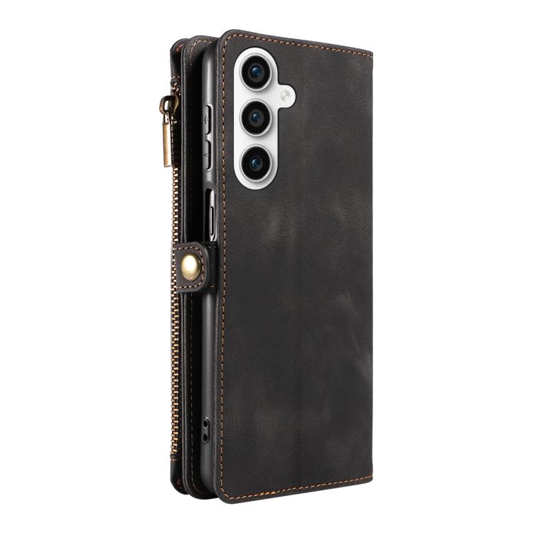 For Samsung Galaxy S23 FE 5G Fantasy Multifunctional Zipper Wallet Leather Phone Case