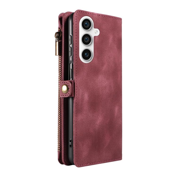 For Samsung Galaxy S23 FE 5G Fantasy Multifunctional Zipper Wallet Leather Phone Case